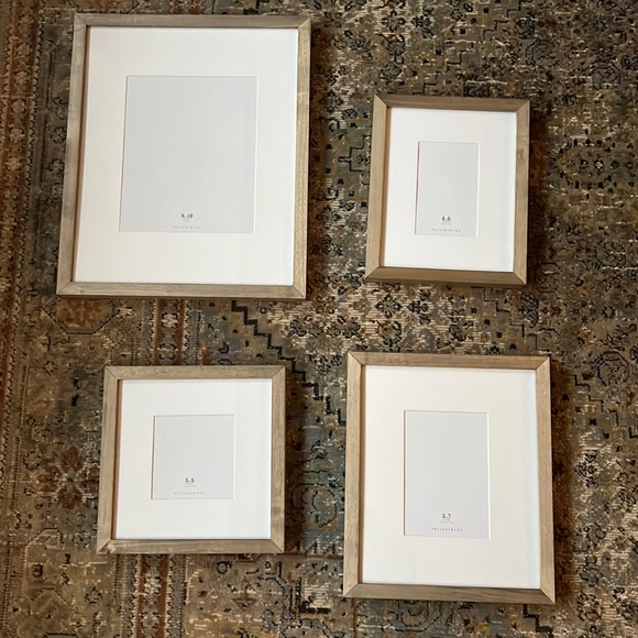 Pottery Barn Accents Pottery Barn Light Wood Frames Poshmark